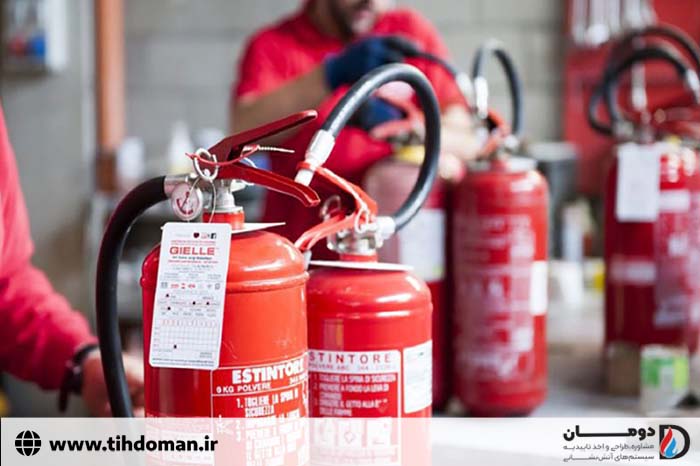 اطفا حریق تابلو برق چیست؟ 4 کپسول آتش نشانی مناسب برای حریق الکتریکی