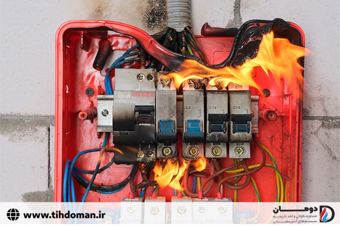 اطفا حریق تابلو برق چیست؟ 1 نحوه آتشسوزی تابلو برق به چه صورت است؟