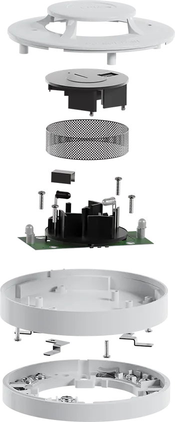 دتکتور دودی کانونشنال زیتکس مدل ZI-S815 2 دتکتور دودی - خرید دتکتور دودی کانونشنال - دتکتور اعلام حریق