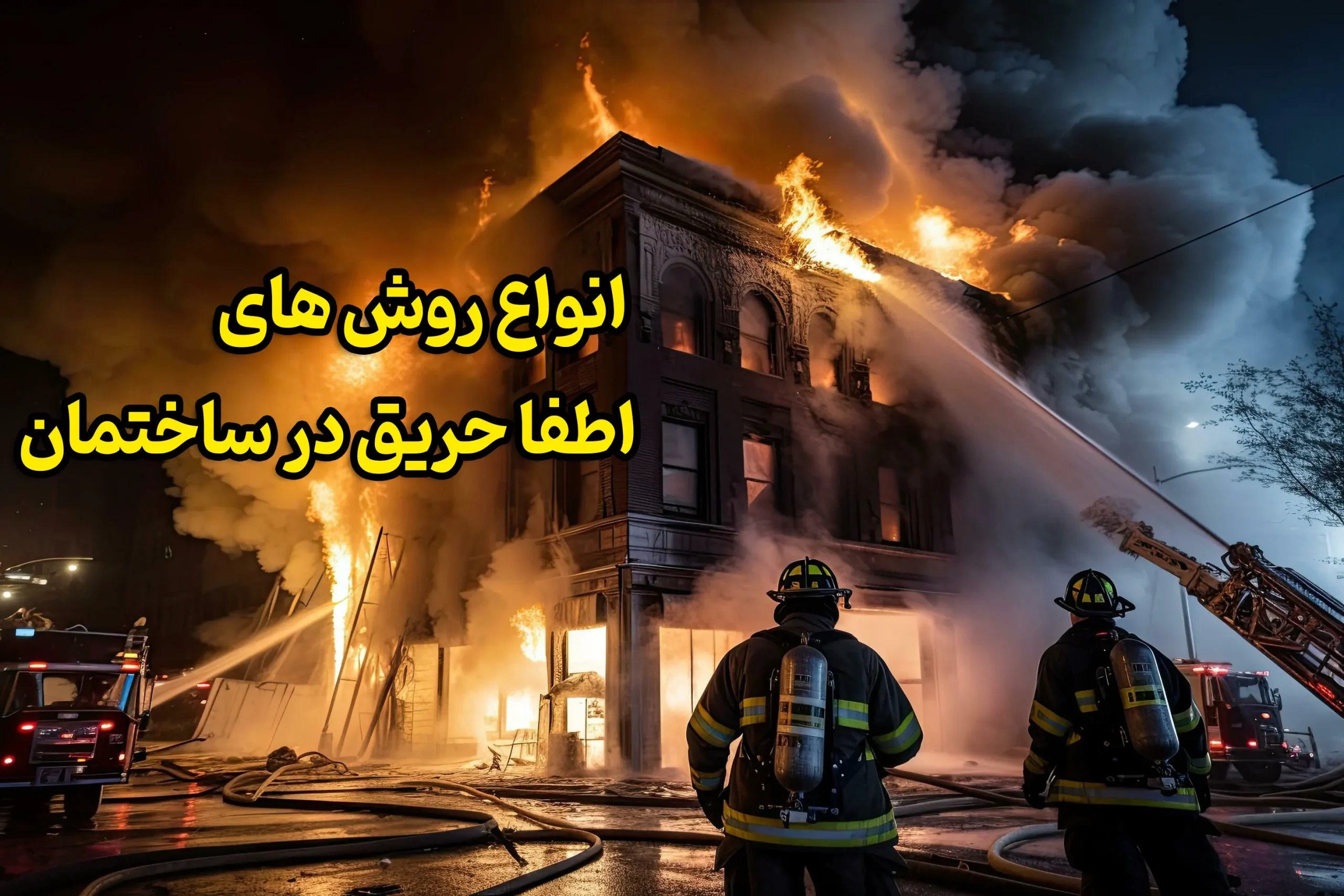 روش های اطفا حریق در ساختمان ها 1 سیستم های اطفا حریق