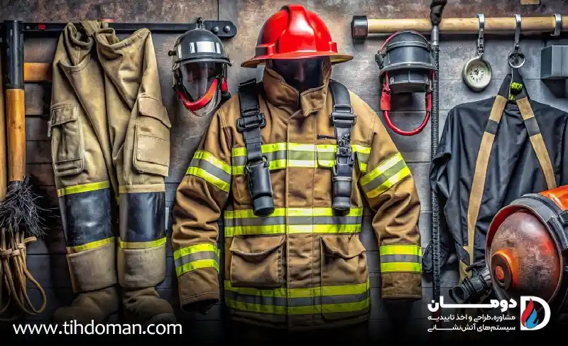 لیست تجهیزات آتش نشانی 1 تجهیزات حفاظت فردی