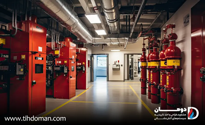 روش های اطفا حریق در ساختمان ها 3 روش های اطفا حریق در ساختمان ها
